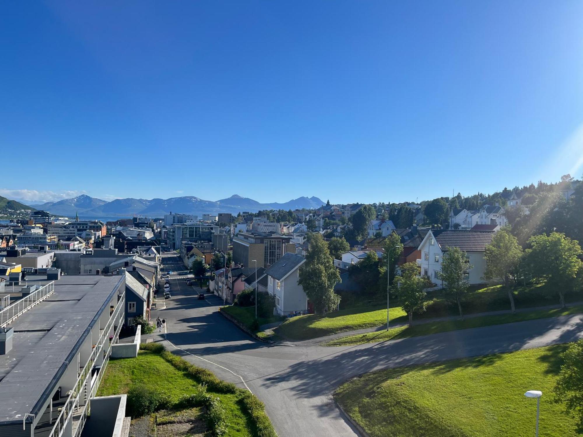City Center 7Th Floor Apartement With Beautiful View Tromsø Buitenkant foto